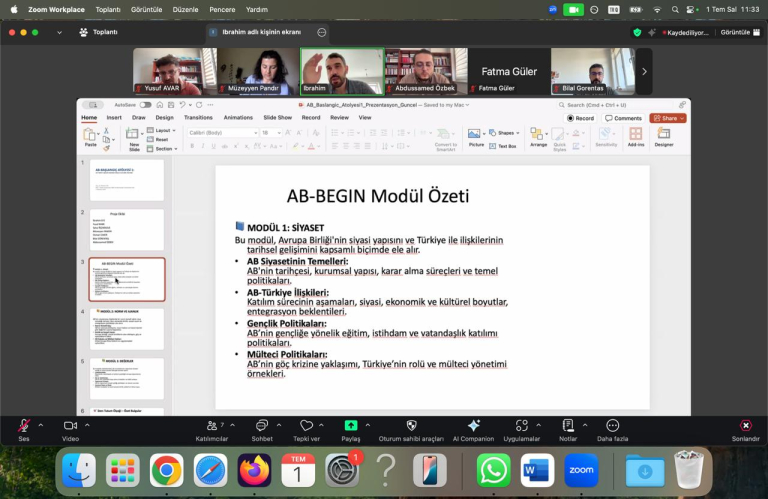 “AB’ye Giriş Atölyesi 1: AB-Türkiye İlişkileri Hakkında Gençlik Algılarını Anlamak” başlıklı çalıştay düzenlendi